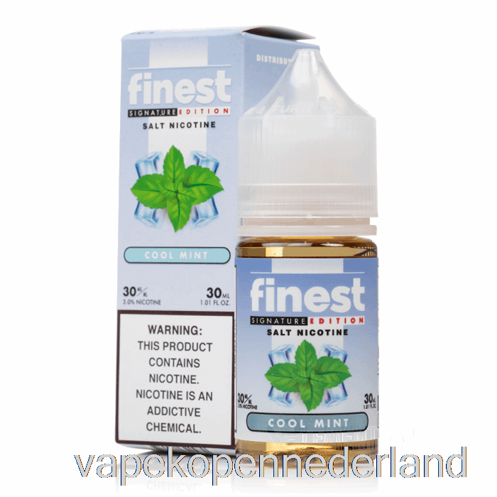 Elektronische Sigaret Vape Cool Mint - De Beste Signature-editie Salt Nic - 30 Ml 30 Mg